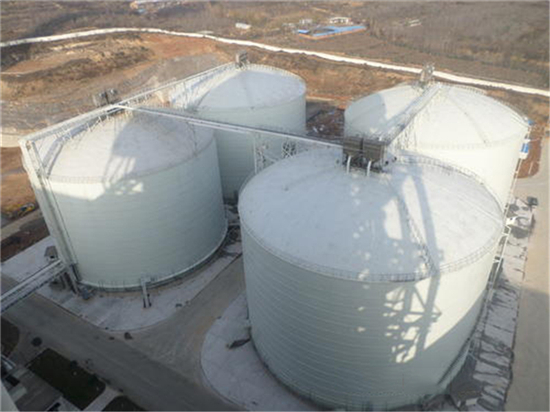 伊犁5000吨立式粉煤灰储存罐